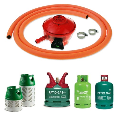 Propane gas bottle - propane, regulator