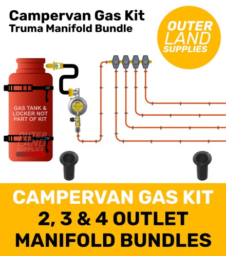 Propane gas kit campervan - gas,