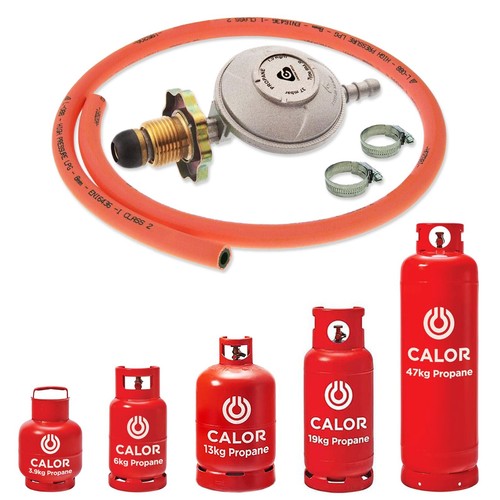 Gas bottle regulator orange - bottle,