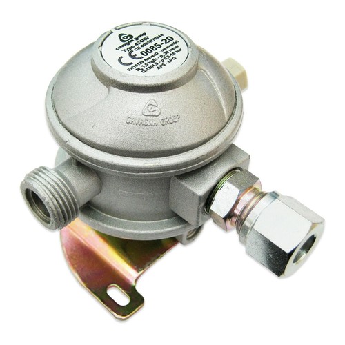 Bulkhead gas regulator 30mbar - bulkhead,