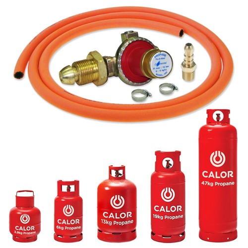 Propane gas bottle - bottle, regulator