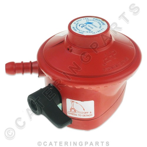 Propane 27mm clip regulator - on,