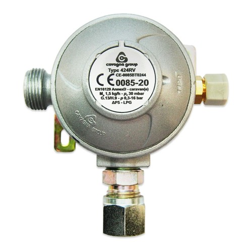 424rv bulkhead gas regulator - gas,